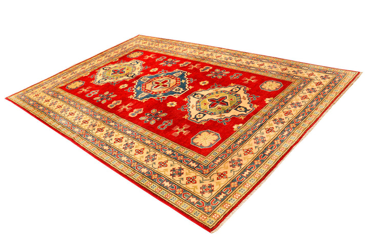 Firebrick Kazak 6' 6 x 9' 9 - No. 71601