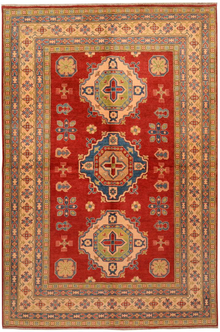 Firebrick Kazak 6' 6 x 9' 9 - No. 71601