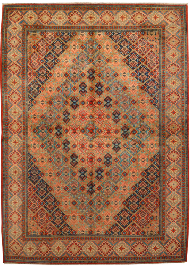 Multi Colored Kazak 8' 3 x 11' 9 - No. 71602