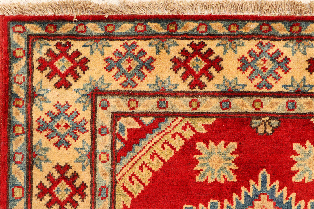 Firebrick Kazak 2'  8" x 9'  7" - No. QA39559