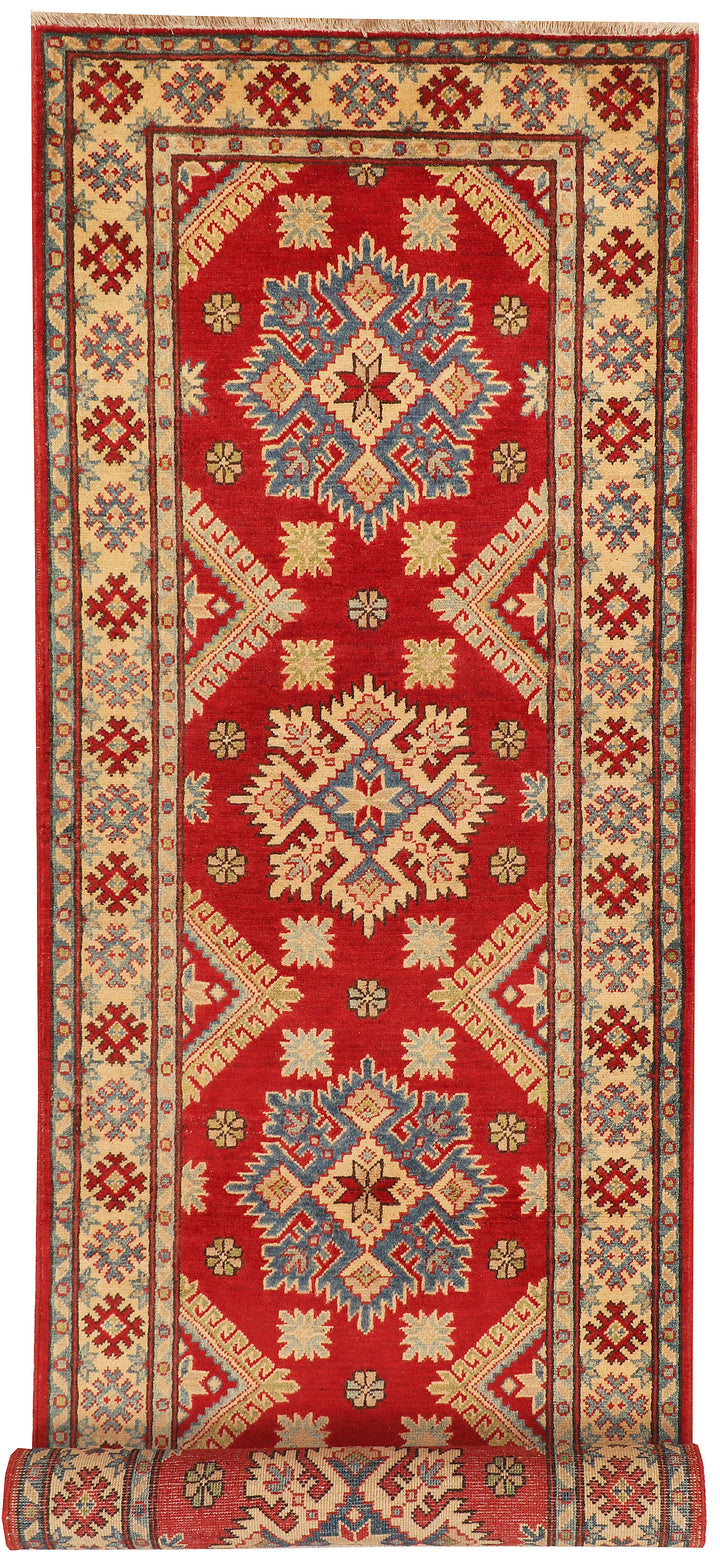 Firebrick Kazak 2'  8" x 9'  7" - No. QA39559