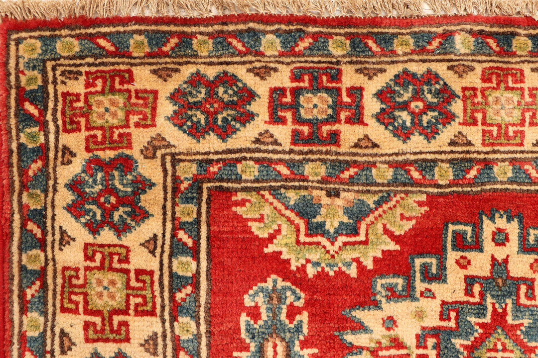 Firebrick Kazak 2'  9" x 9'  3" - No. QA56747