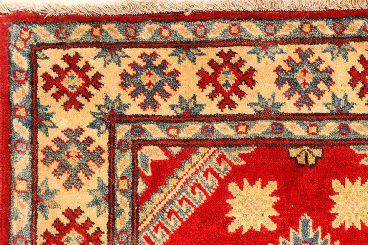 Firebrick Kazak 2'  7" x 9'  8" - No. QA73252