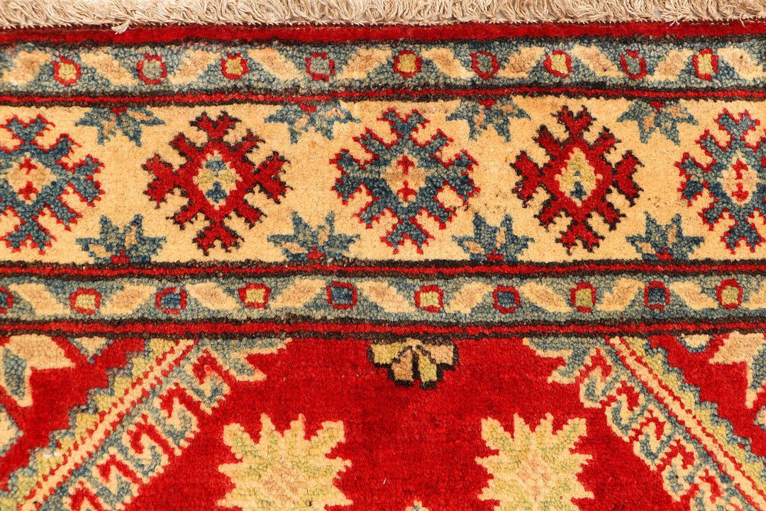 Firebrick Kazak 2'  7" x 9'  8" - No. QA73252