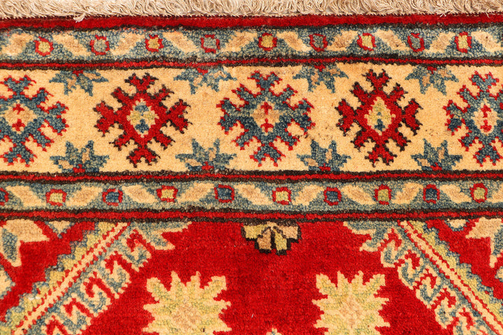 Firebrick Kazak 2'  7" x 9'  8" - No. QA73252