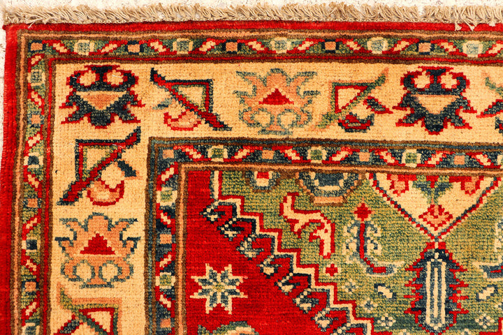 Firebrick Kazak 2'  9" x 9'  9" - No. QA54506