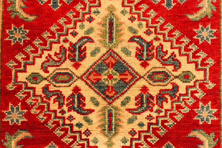 Firebrick Kazak 2'  9" x 9'  9" - No. QA54506