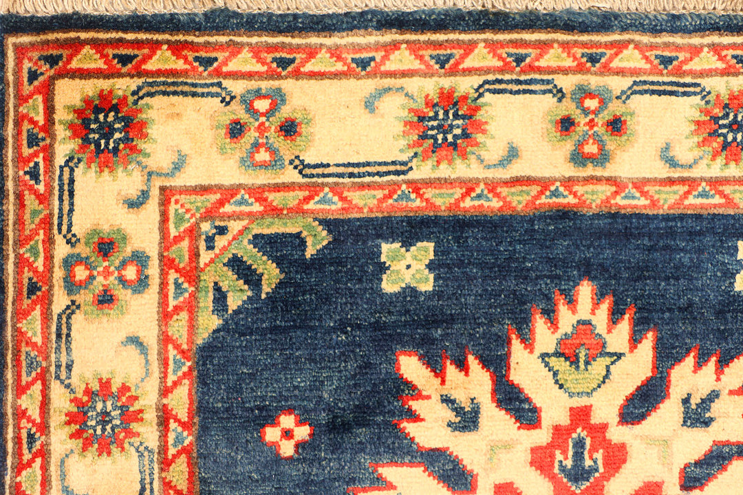 Midnight Blue Kazak 2' 7 x 7' 10 - No. 71704