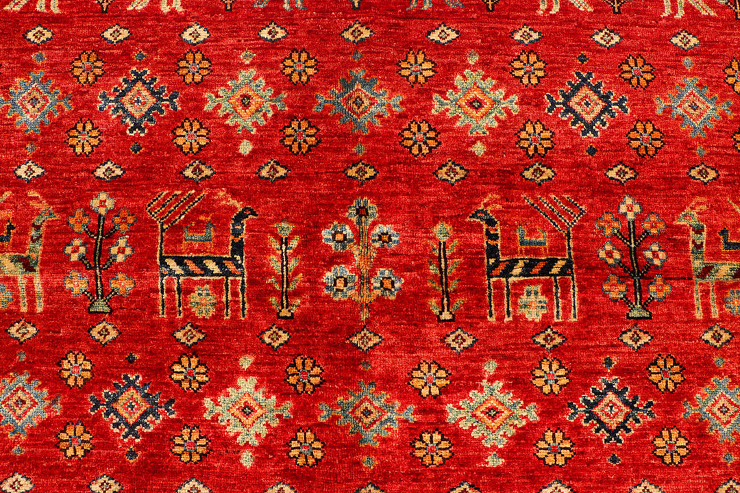 Firebrick Kazak 5' 7 x 8' 5 - No. 71746