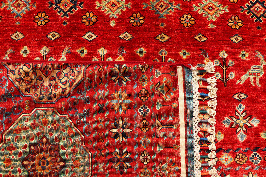 Firebrick Kazak 5' 7 x 8' 5 - No. 71746