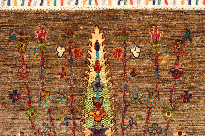 Saddle Brown Kazak 5' 9 x 7' 10 - No. 71751