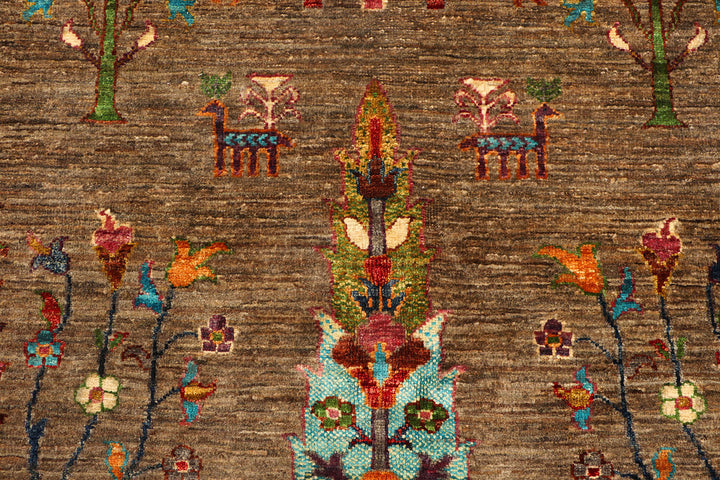 Saddle Brown Kazak 5' 9 x 7' 10 - No. 71751