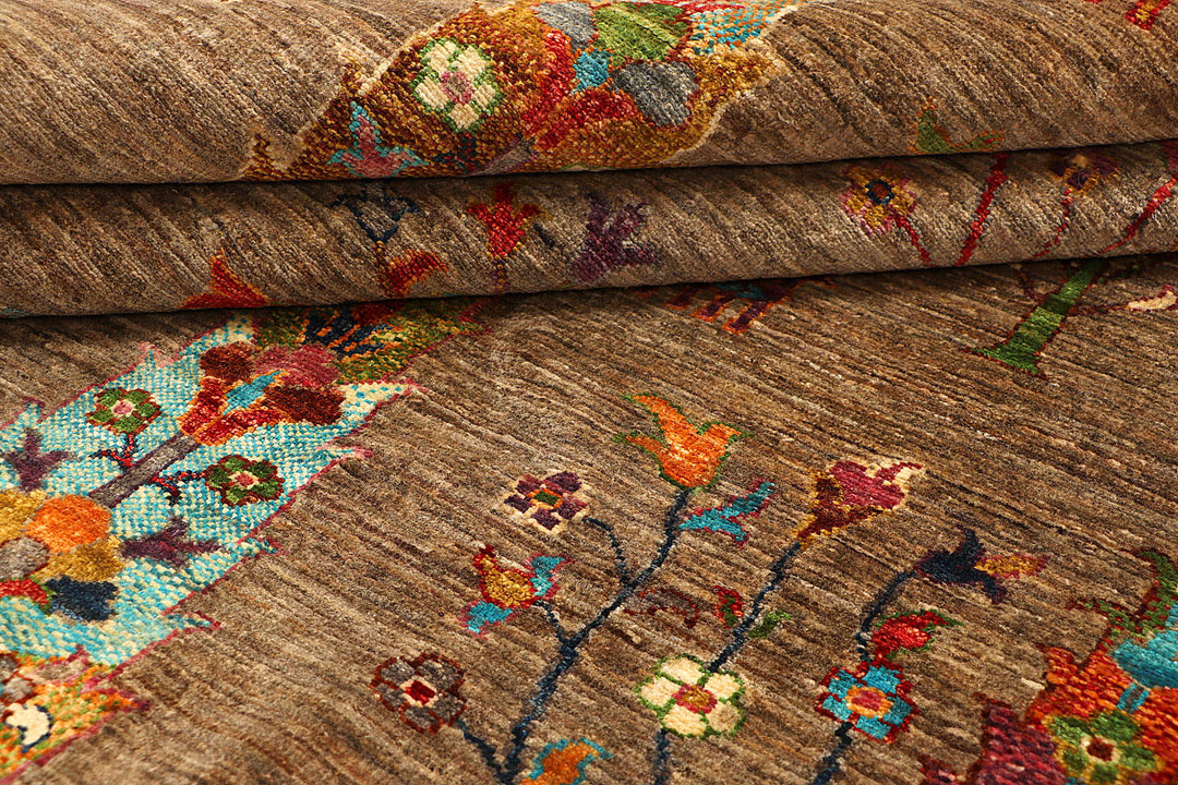 Saddle Brown Kazak 5' 9 x 7' 10 - No. 71751