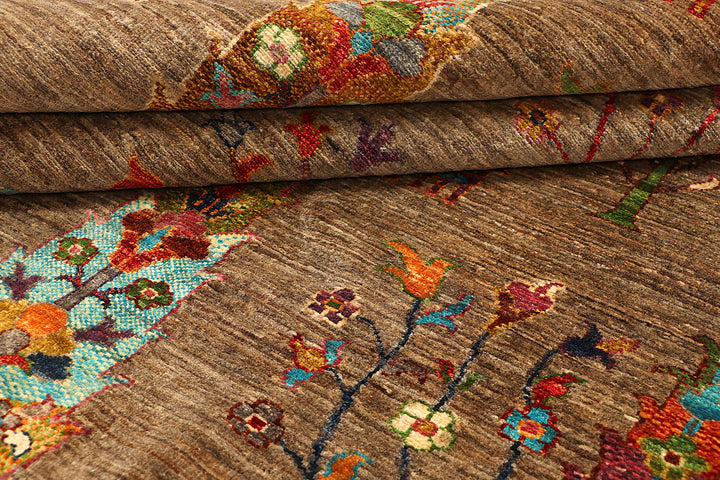 Saddle Brown Kazak 5' 9 x 7' 10 - No. 71751