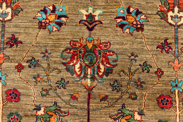 Saddle Brown Sultani 6' 11 x 10' - No. 71752