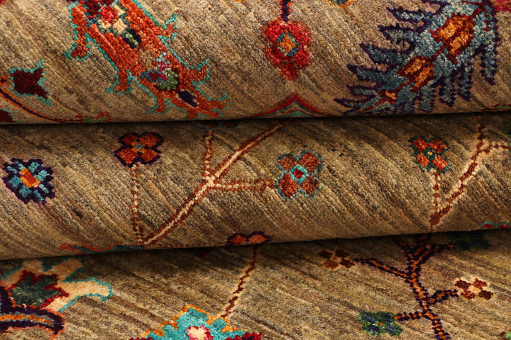 Saddle Brown Sultani 6' 11 x 10' - No. 71752