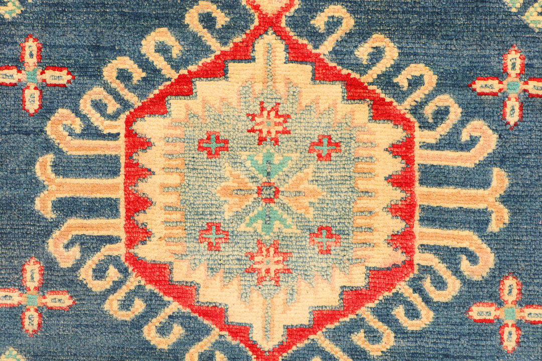 Midnight Blue Kazak 2' 9 x 12' 5 - No. 71756