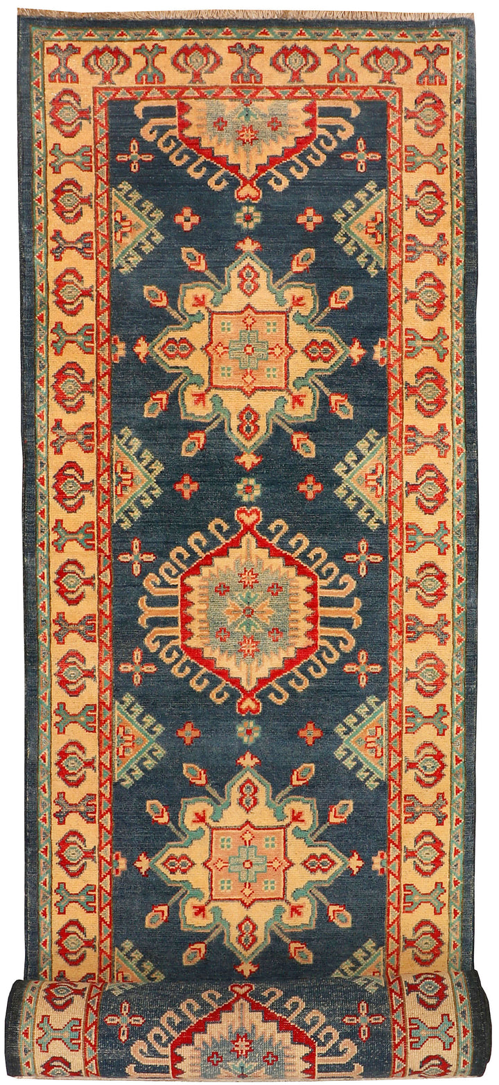 Midnight Blue Kazak 2' 9 x 12' 5 - No. 71756