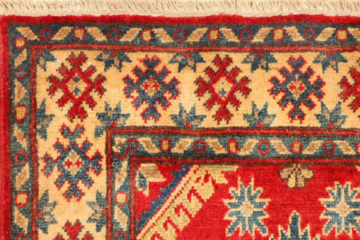 Red Kazak 2'  6" x 9'  10" - No. QA62891