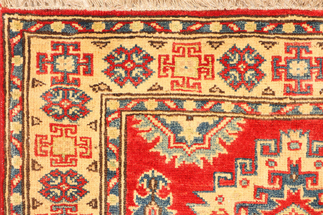 Red Kazak 2'  9" x 9'  10" - No. QA97459