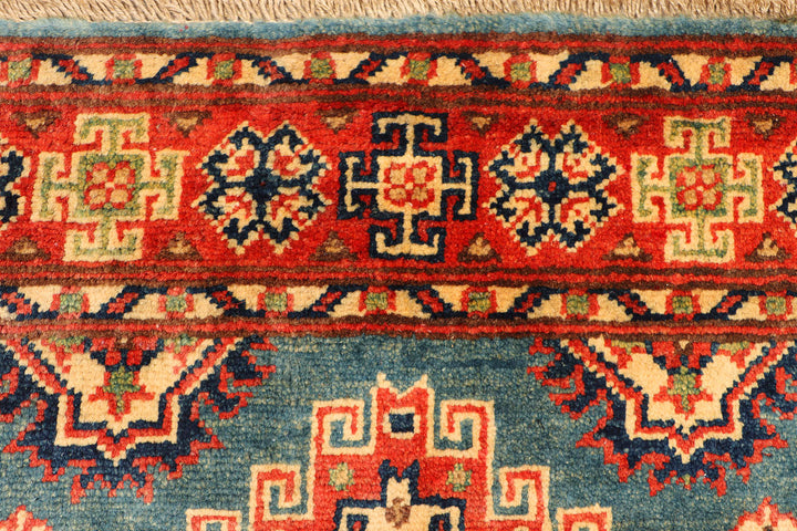 Cadet Blue Kazak 2' 7 x 9' 3 - No. 71761