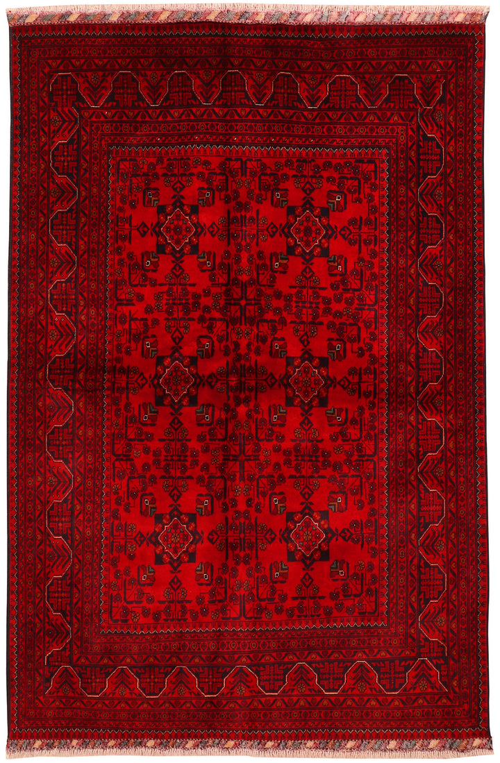 Firebrick Khal Mohammadi 4' 11 x 6' 6 - No. 71784