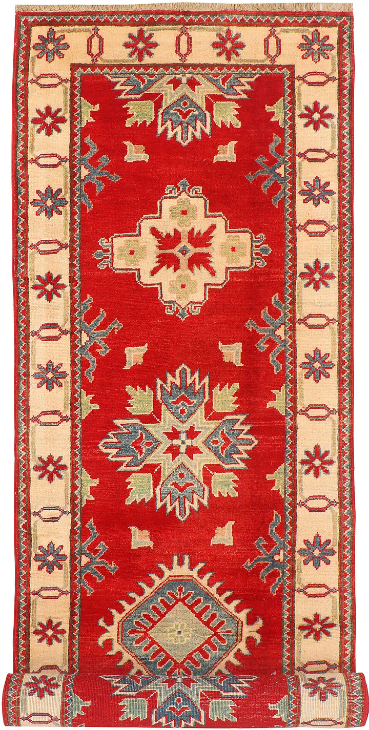 Red Kazak 2'  7" x 9'  6" - No. QA32080