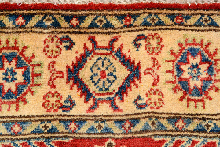 Firebrick Kazak 2'  7" x 9'  10" - No. QA45784