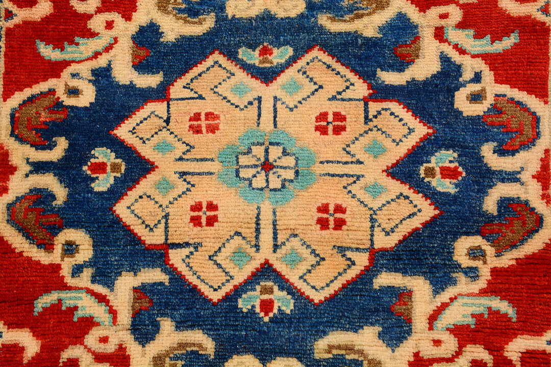 Red Kazak 2'  10" x 9'  5" - No. QA13585