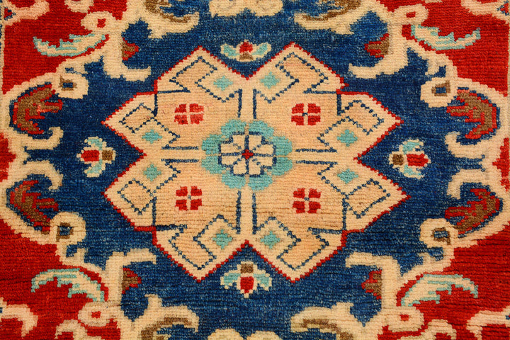 Red Kazak 2'  10" x 9'  5" - No. QA13585