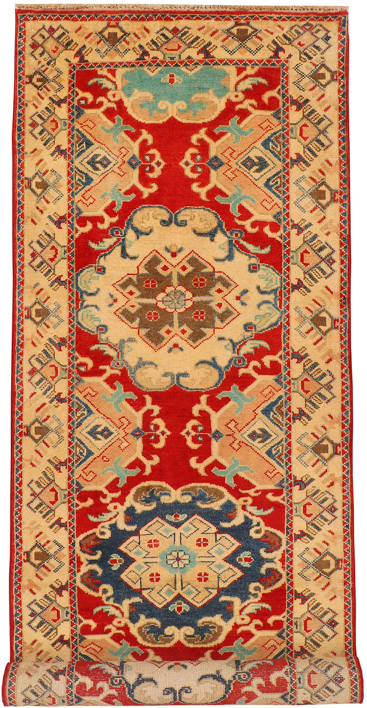 Red Kazak 2'  10" x 9'  5" - No. QA13585