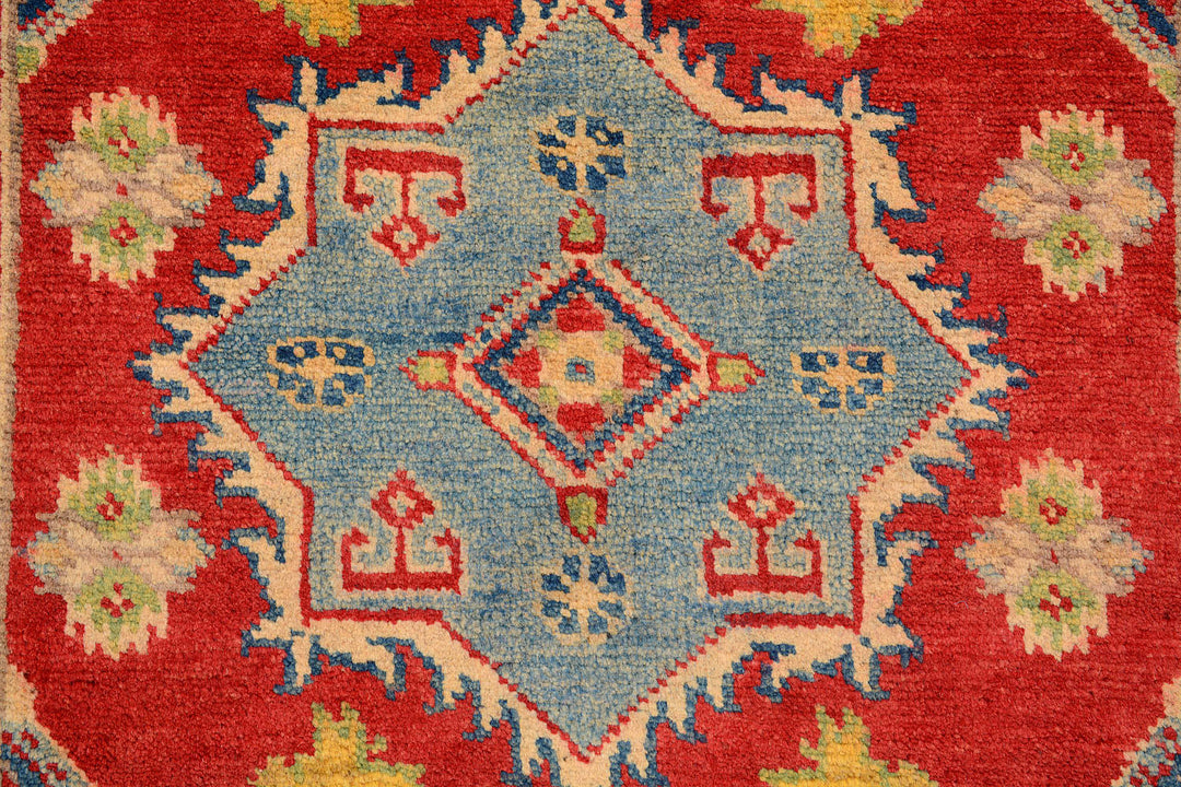 Red Kazak 2'  7" x 9'  7" - No. QA26238