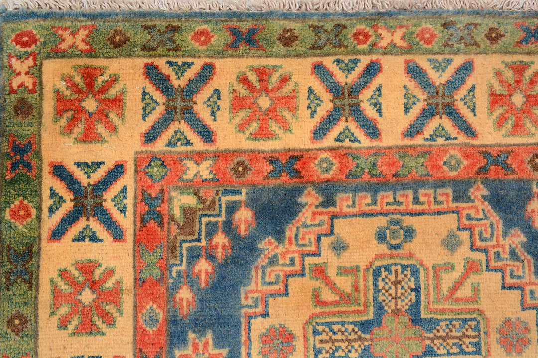 Steel Blue Kazak 2' 8 x 10' 1 - No. 71913