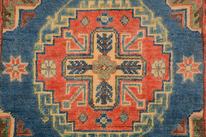 Steel Blue Kazak 2' 8 x 10' 1 - No. 71913