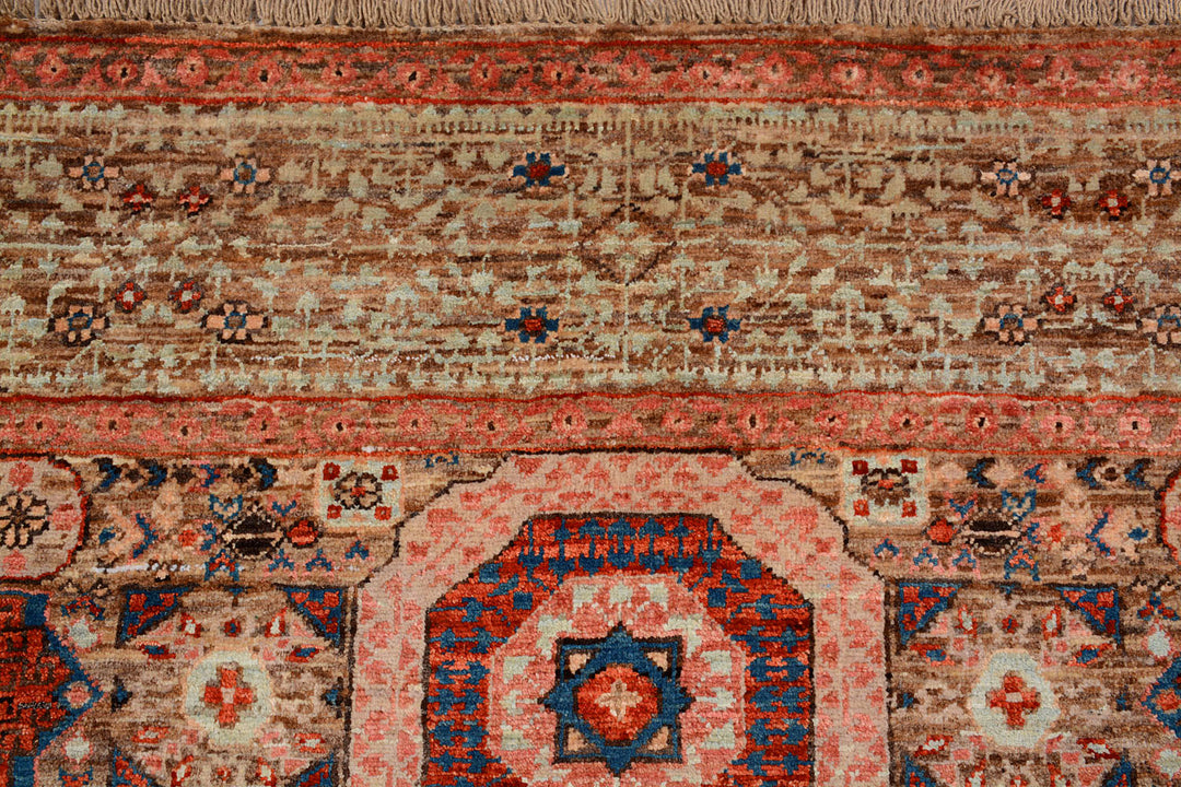 Multi Colored Mamluk 4'  11" x 6'  6" - No. QA95764