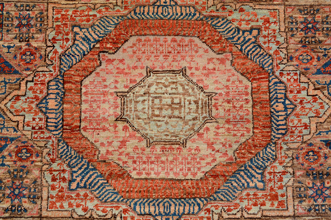 Multi Colored Mamluk 4'  11" x 6'  6" - No. QA95764