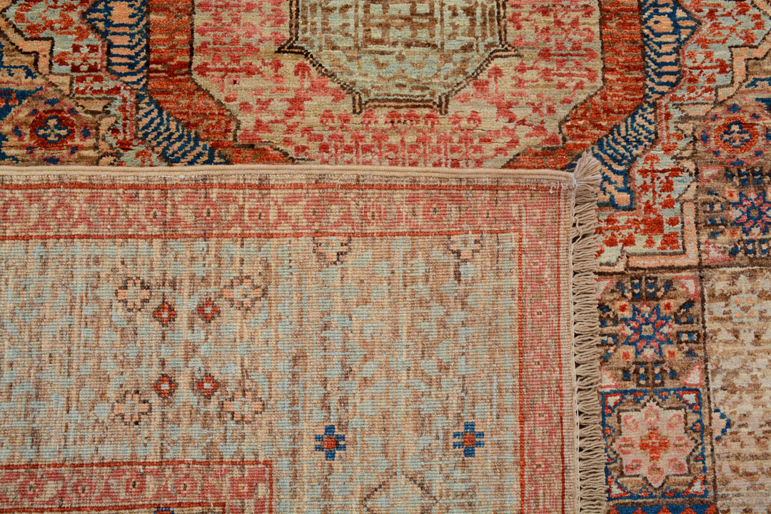 Multi Colored Mamluk 4'  11" x 6'  6" - No. QA95764