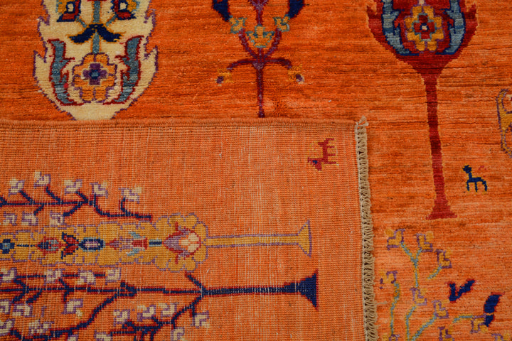 Dark Orange Ziegler 5'  x" 6'  5" - No. QA54441