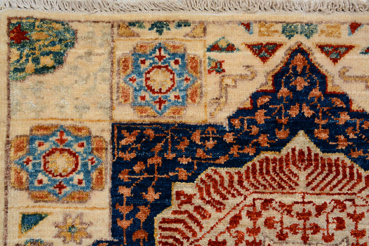 Blanched Almond Mamluk 2' 8 x 10' - No. 71973