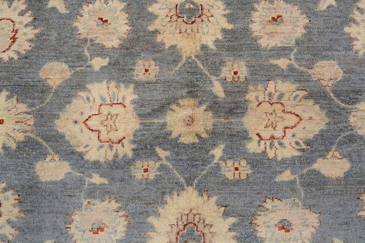 Dark Grey Ziegler 6' 3 x 9' 7 - No. 71981