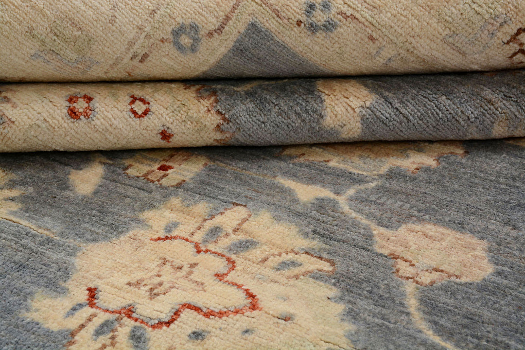 Dark Grey Ziegler 6' 3 x 9' 7 - No. 71981