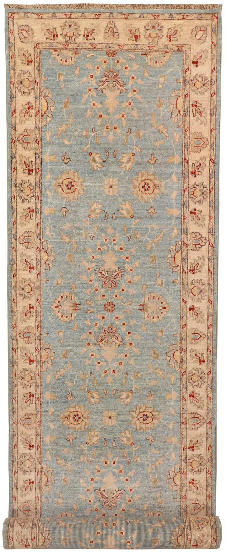 Light Blue Ziegler 2' 7 x 9' 8 - No. 71987