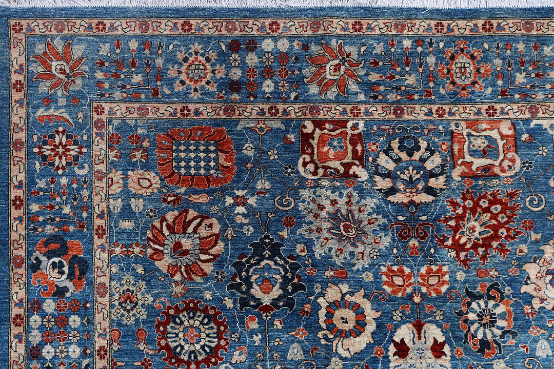 Steel Blue Ziegler 11'  9" x 15'  2" - No. QA50030