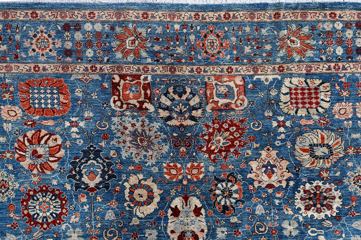 Steel Blue Ziegler 11'  9" x 15'  2" - No. QA50030