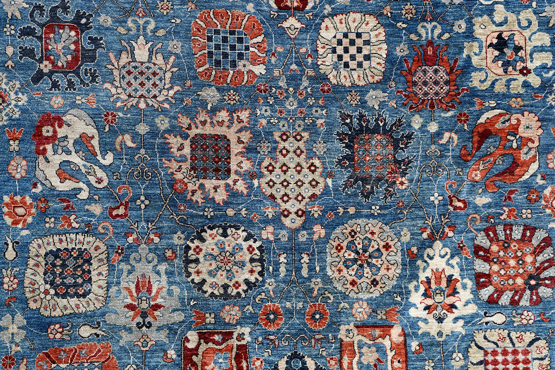 Steel Blue Ziegler 11'  9" x 15'  2" - No. QA50030