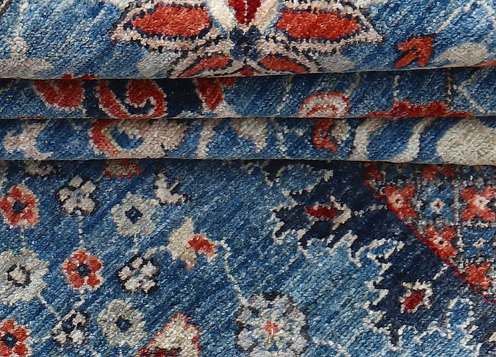 Steel Blue Ziegler 11'  9" x 15'  2" - No. QA50030