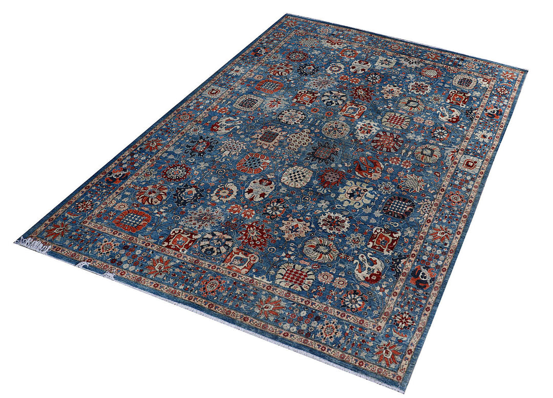 Steel Blue Ziegler 11'  9" x 15'  2" - No. QA50030