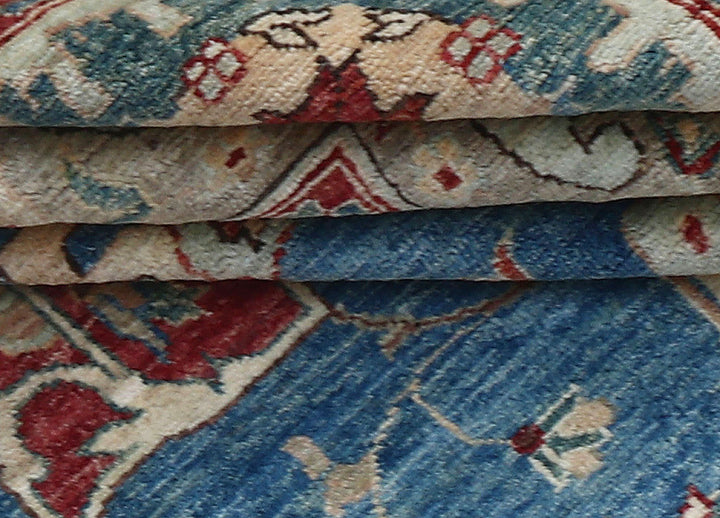 Steel Blue Oushak 12'  x" 15'  1" - No. QA85921