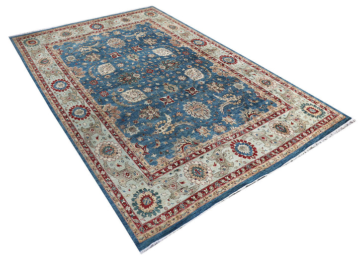 Steel Blue Oushak 12' x 15' 1 - No. 72003