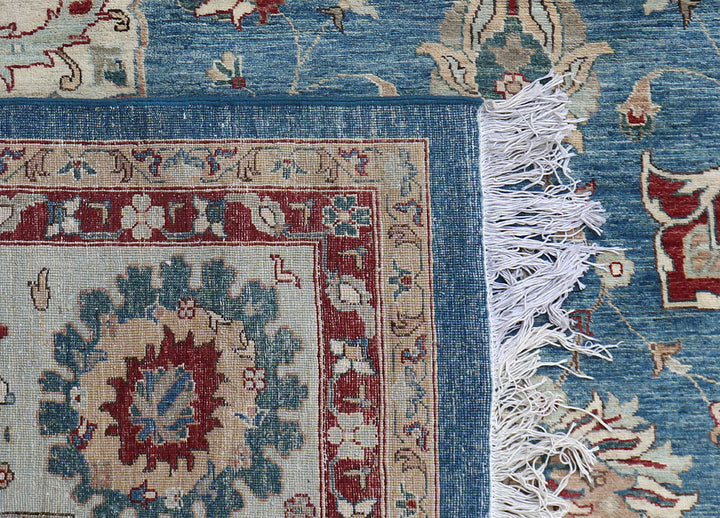 Steel Blue Oushak 12'  x" 15'  1" - No. QA85921